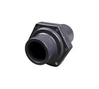 UPVC Non-Return Flap Valve One-Way Valve Plastic Flap Check Valve Vertical Lie General, for Garden Irrigation Non-Return Valves(40mm)