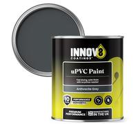 UPVC Paint 750ml - Anthracite Grey - Satin Finish - No Primer Needed - Fast Drying - For Doors, Windows, Conservatories - Interior/Exterior - 10 Yr Durability - Pro Quality for Plastic & uPVC.