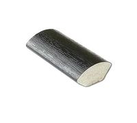 uPVC Plastic Quadrant Trim - Window/Tile Beading -13mm x 1.25m Length - Black