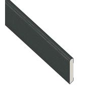 UPVC Plastic Trim 45mm x 5m - Anthracite Grey Architrave Skirting Board/Window Finishing Trim
