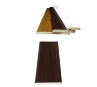 Upvc Plastic Trim Architrave 5 Metre Rosewood 95mm