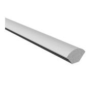 Upvc Quadrant Trim Moulding 19mm - 1.25M X 2 - Total 2.5 Meters