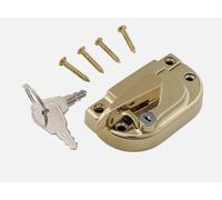 uPVC & Timber Sash Window Cam Right Hand Lock Fastener with Key (PVD Brass)