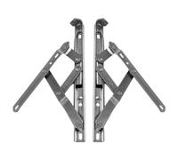 uPVC Universal Window Hinge Double Glazing Friction Stay PVC 17mm Stack 8 inch Universally Handed Ferretic stainless steel grade 430