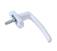 UPVC Window Handle White Aluminum Alloy Window Handle with Locks Universal Door Key Locking for Double Glazing Turning