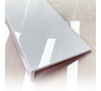 UPVC Window Sill Board - White Marble Style Waterproof Protector Plate for Home Decorative Replacement