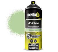 UPVC WINDOW SPRAY PAINT - DIY - NO PRIMER OR TOP COAT - 1 x 400 ml - Professional Standard - Fast Drying - CHARTWELL GREEN - Windows, Doors, Conservatories, Exterior & Interior - Satin Finish