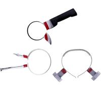 Upven Halloween frankenstein Costume Frankenstein 3 PCS Monster Neck Bolts, Gray, Plastic, Decorative Horror Movie Prop, Costume Accessory