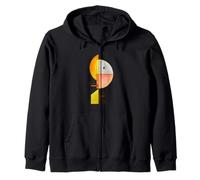 Upward by Wassily Kandinsky (1929) Zip Hoodie