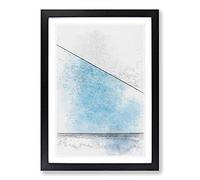 Upward Stripe in Abstract Framed Print | A2 Black Framed Wall Art | Ready to Hang | Abstract Fantasy Picture | Living Room Bedroom Lounge Office