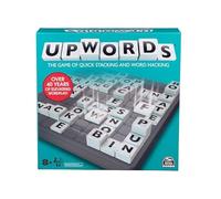 Upwords, Fun and Challenging Family Word Game with Stackable Letter Tiles, for Ages 8 and Up