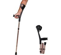 Upxiang Folding elbow arm adult crutch, height adjustable medical arms cuff momentum, portable lightweight aluminum alloy, intercultural handle based on ergonomics