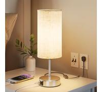 UPXNBOR Bedside Lamps, Table Lamp for Bedroom/Living Room/Study Room/Office