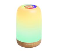 UPXNBOR Night Light, LED Touch Bedside Table Lamp with Dimmable Light, 256 RGB Colours and 5 Brightness Levels, Timer, Hanging Hook, USB Rechargeable, Portable Lamp for Bedroom, Living Room, Kids