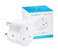 UPXNBOR Smart Plug WiFi, Works with Alexa & Google Home, Energy Monitoring, App & Voice Control, Timer, 2.4GHz Only, 13A, 1 Pack