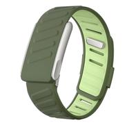 UPZOBU Replacement Strap for Whoop 5.0 MG Sportflex Band, Waterproof Silicone Adjustable Wristband, Army Green