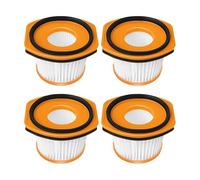 UQaBs 4/6Pcs compatible with Shark Wandvac System WS620 WS630 WS632 HEPA Filters Cordless Vacuum Cleaner XFFWV360 632PKBRN Filter Part Accessories (Color : 4 filter)