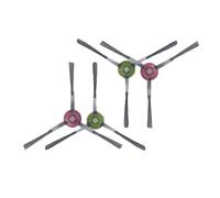 UQaBs Roller Main Brush Side Brushes HEPA Filter compatible with Ecovacs DEEBOT OZMO 950 920 Mop Cloth Rags Cover Robot Vacuum Cleaner Wheel Parts (Color : 4pcs side brush)