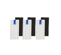 UQaBs Side Brush HEPA Filter Replacement compatible with Tefal Rowenta Explorer 20 40 Serie Smart Force sweep x3 Robotic Vacuum Cleaner Parts (Color : 3Filter)