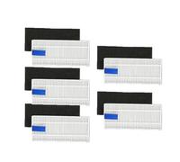 UQaBs Side Brush HEPA Filter Replacement compatible with Tefal Rowenta Explorer 20 40 Serie Smart Force sweep x3 Robotic Vacuum Cleaner Parts (Color : 5Filter)