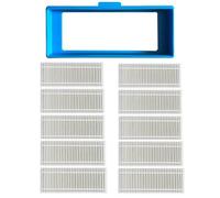 UQaBs Vacuum Cleaenr Robot Dust Box Hepa Filter compatible with DEXP MMB-300 Mmb 300 Robot Vacuum Cleaner Accessories Filters Replacement (Color : As shown)