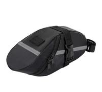 UQAHGRCHR Bike Saddle Bag for Giant TCR Composite, Waterproof Storage Pack, Expandable Cycling Under Seat Pack with Reflective Strip, Accessories,Black