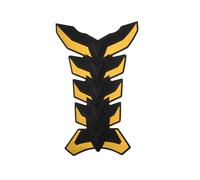 UQAHGRCHR Universal Motorcycle Tank Protector for QJ Motor SRT 700X2024, 3D Anti Slip Scratch Resistant Rubber Tank Pads, Resists Rain and Sun,Yellow