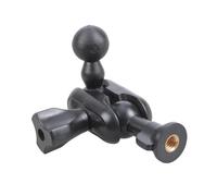 Uqezagpa 1/4inch To 17mm Ball Socket Vertical Mount Adapters 17mm Ball Head Vertical Adapters for Phone Tablet