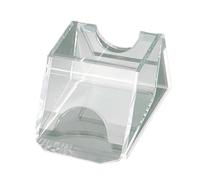 Uqezagpa 1 Deck Acrylic Playing Card Dealing Shoe Pokers Dealer Playing Card Dealing Shoe Casinos Game Table Accessory