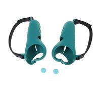 Uqezagpa 1 Pair Controller Protective Sleeve For 4 Virtual Reality Gaming Handle Grip Skin Shell Enhancing Gaming Protective Bracket