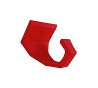 Uqezagpa 1 Vertical Cycle Wall Mount Adjustable Hooks Space Efficient Storage for Mountain Road Bikes Unequipped Installation Hook Strong Wall Mounted Rack for Hill Road Bikes