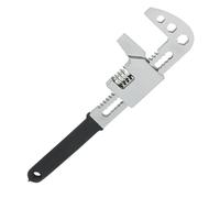 Uqezagpa 10" 12" 15" F-Type Wrench Right Angled Wide Jaw Opening Adjustable Spanner Tool for Household Repair F Type