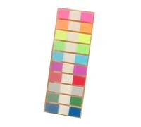 Uqezagpa 100/120Pieces Colored PET Label Repositionable Writable Adhesive Notes Book Page Marker for Binder Journal