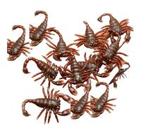 Uqezagpa 100 Pieces Lifelikes Cockroach Novelty Toy Portable Accessory For Halloweens Tricks And Kids Pranks Party Supplies Realistic Cockroaches