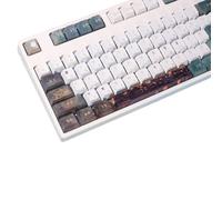 Uqezagpa 108Keys Tradition Ancient Styles Keycap Original Height PBTs Dye Subbed Keycaps for Switches Mechanical