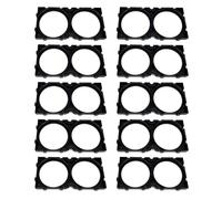 Uqezagpa 10pc 66160 Lithium Batteries Cell Holder Bracket,Stackable for Customized Setups,Heat Dissipation,Easy