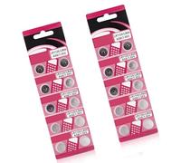 Uqezagpa 10pcs/20pcs AG8 LR1120 Batteries High Capacity AG8 LR1120 Alkaline Button Cell Battery for Watches And