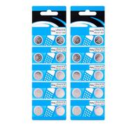 Uqezagpa 10pcs / 20pcs LR44 AG13 Alkaline Button Cell Batteries 1.5V LR44 AG13 Button Batteries for Watches Toy Portable Devices