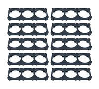 Uqezagpa 10Pcs 46160 Lithium Batteries Cell Holder Holder Bracket AntiVibration Case for Project