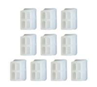 Uqezagpa 10Pcs Port Caps Protective Covers for Easy Use and Compatibility with Multiple Fiber Optical Devices Interfaces Caps