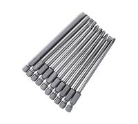 Uqezagpa 10Pcs Screwdriver Set Strong Magnetic Batch Head Steel Screw Driver Bit Car Repair Electric Tool