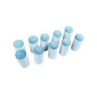 Uqezagpa 10Pcs Slip On Pool Cue Tips Protector Billiard Cue Tips Replacement Cover Pool Stick Table Accessories Slip On