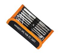 Uqezagpa 10Piece Industrial Grade Screwdriver Bit and Wrench Set with Magnetic Tip for Efficient Repair, Professional