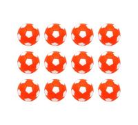 Uqezagpa 12Pcs 28mm Foosballs Table Balls Official Tabletop Game Small Football Soccer Accessory Foosballs