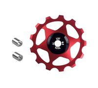 Uqezagpa 13T Bike Rear Derailleurs Wheel Bike Steel Bearing Pulleys Aluminiums Alloys Rear Derailleurs Guide Roller Wheel