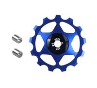 Uqezagpa 13T Bike Rear Derailleurs Wheel Bike Steel Bearing Pulleys Aluminiums Alloys Rear Derailleurs Guide Roller Wheel