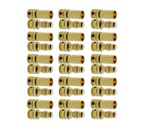 Uqezagpa 15Pair 3.5mm Copper Banana Male Female Plugs Connector For Efficient Signals Transmission In Remote Control Model ESC Professional Remote Control Connectors