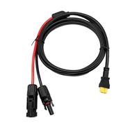 Uqezagpa 16AWG Solar Connector To XT60 Cable Solar To XT60 Female Extension Cable For Panel Batteries Power Stations Batteries