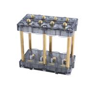 Uqezagpa 18650 Battery Case Box Holder Energy Storage 8 Slots Spliceable Configurations, High Current Easy