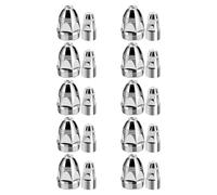 Uqezagpa 1Box/10set Electrode 1.1/1.3/1.5/1.7mm Nozzle for Enhances Arcs Stability, Styles Design